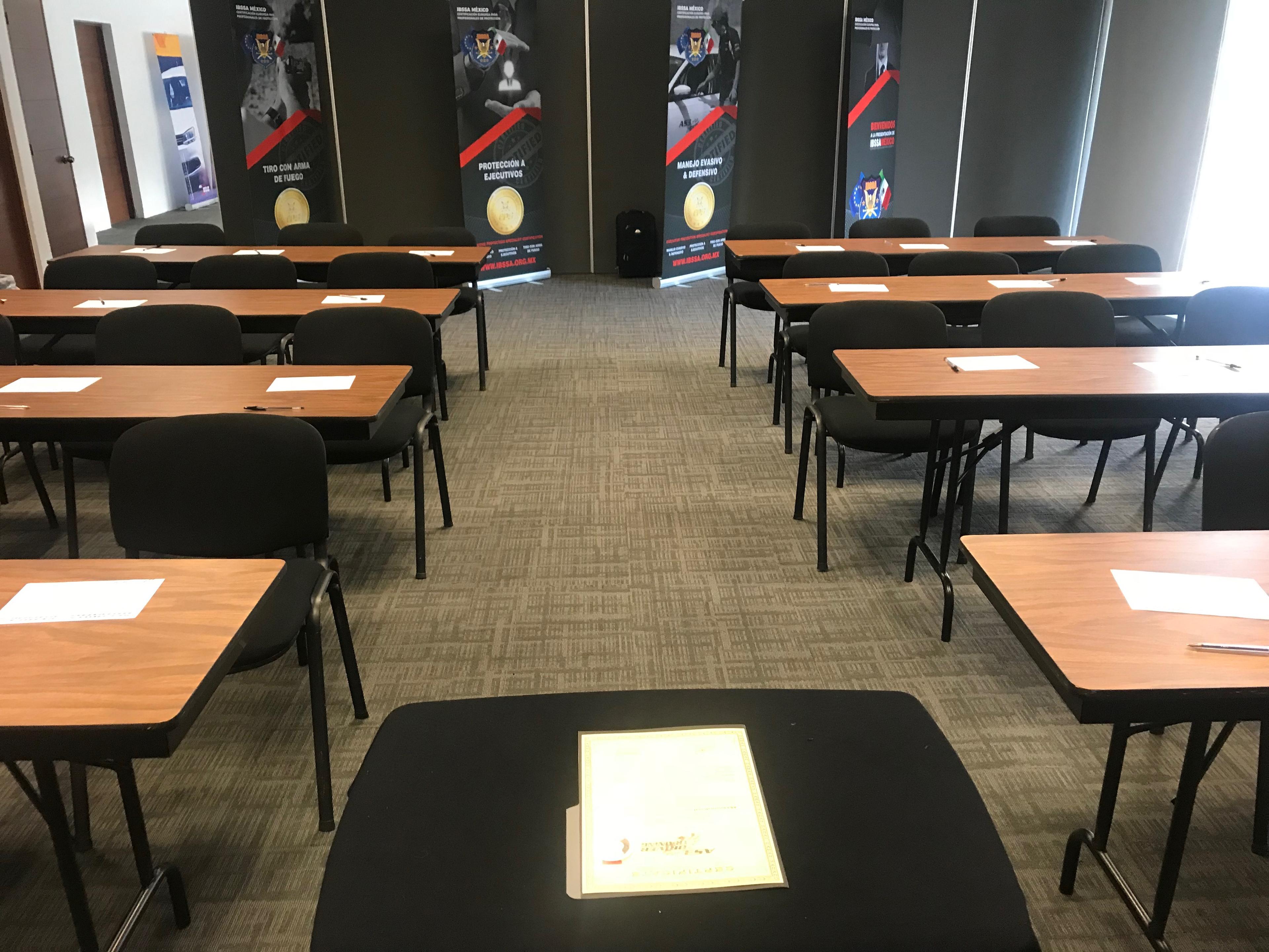 Aula de capacitación teórica